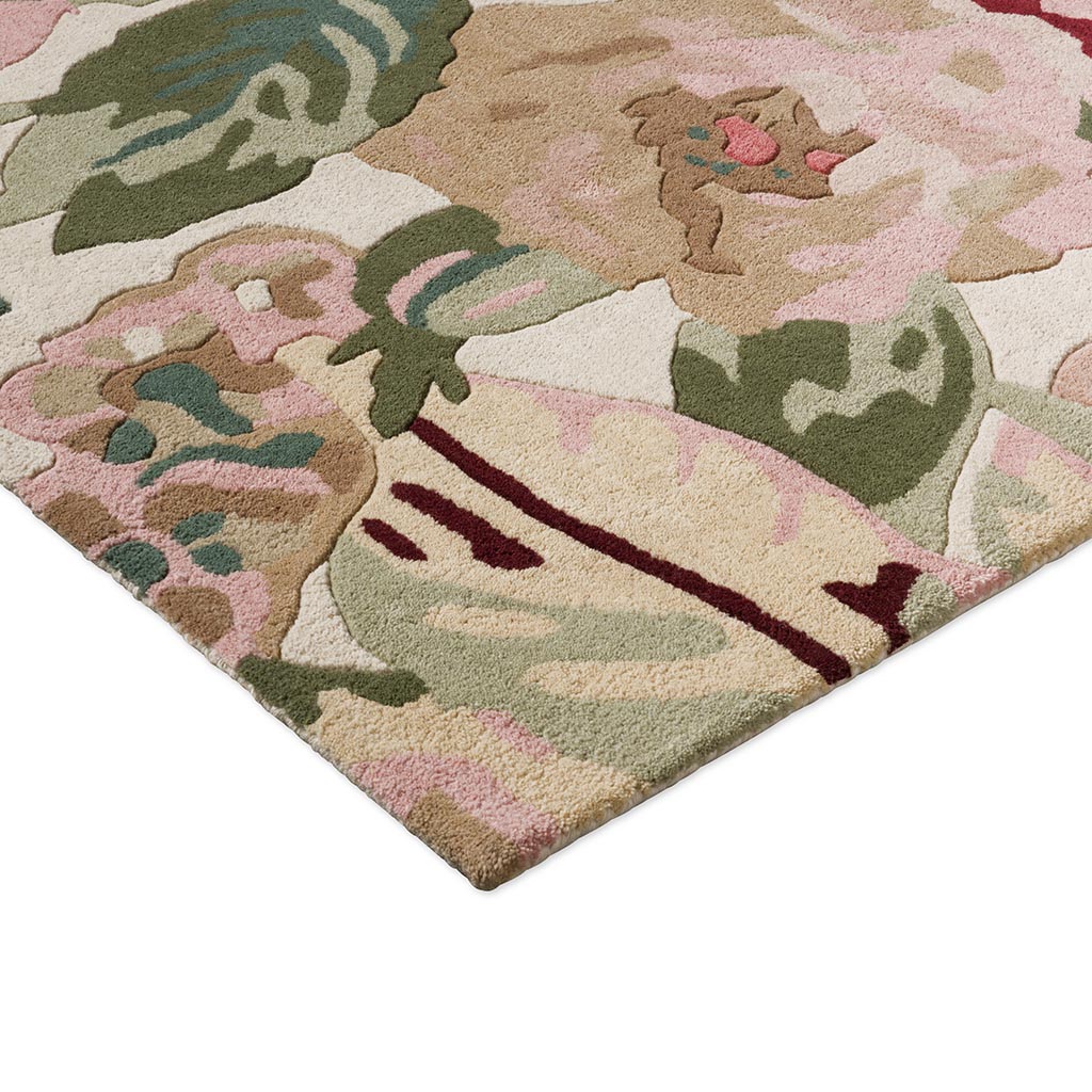 SAN Rose & Peony Red 045000 200x280
