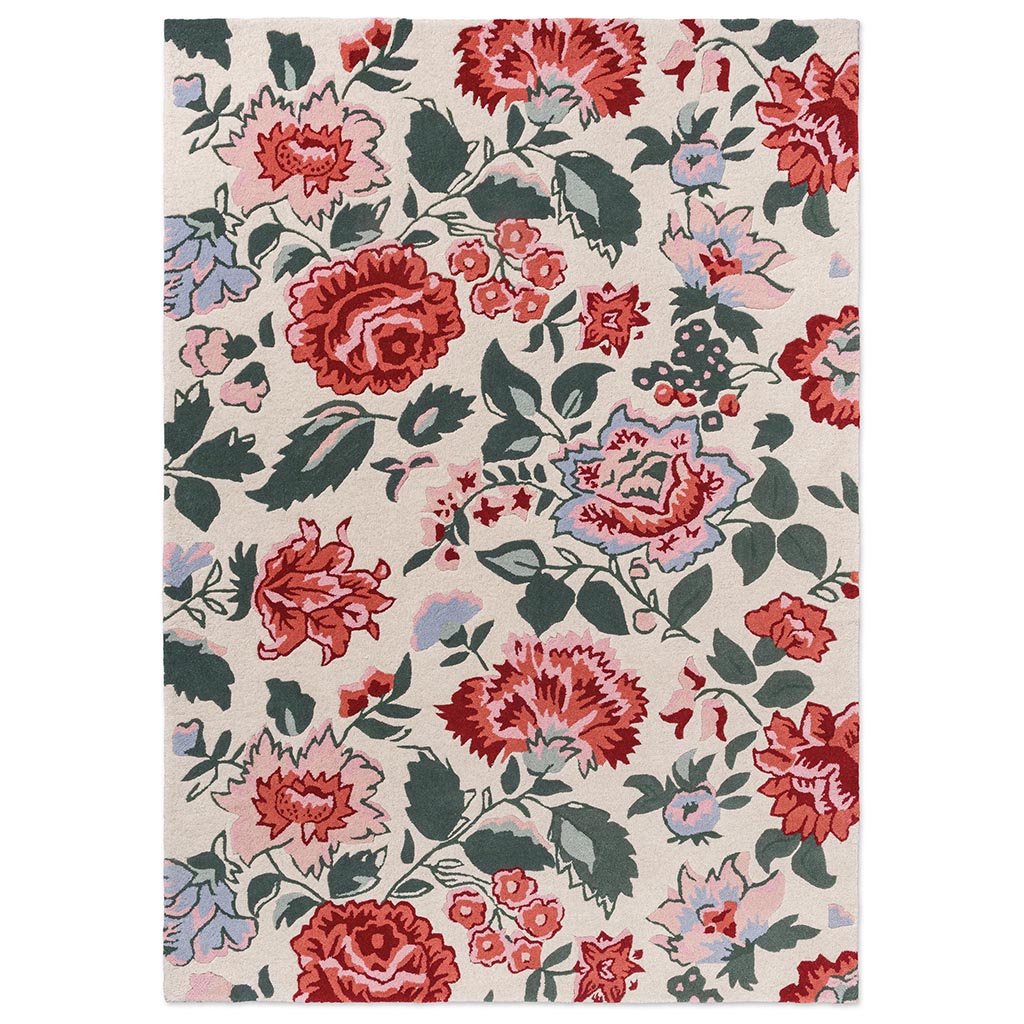 LA Wendling Floral Poppy Red 083100 030x030 sample