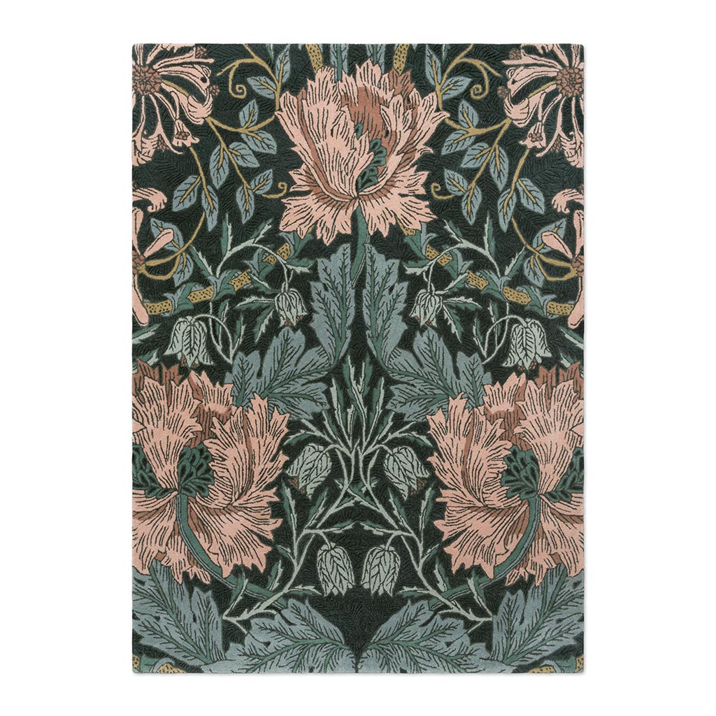 MOR Honeysuckle & Tulip Teal 130407 140x200