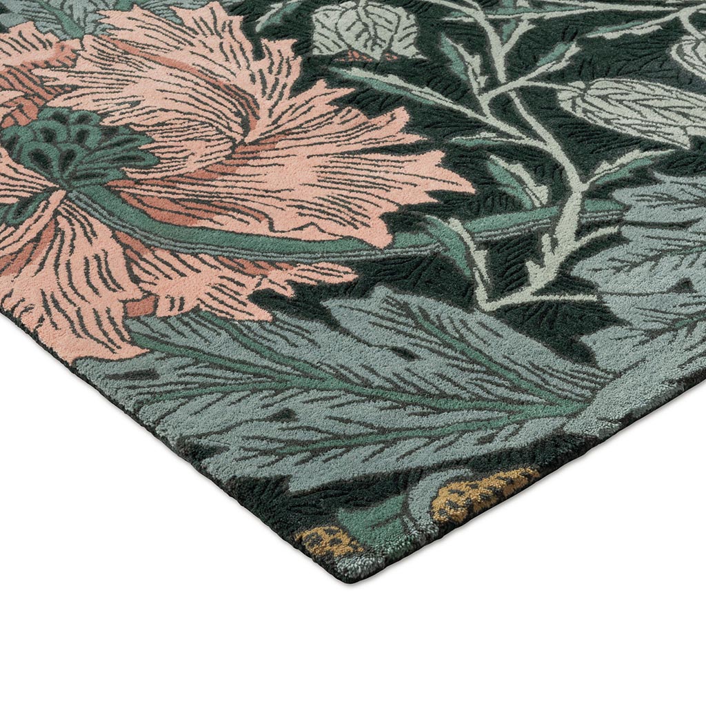 MOR Honeysuckle & Tulip Teal 130407 140x200