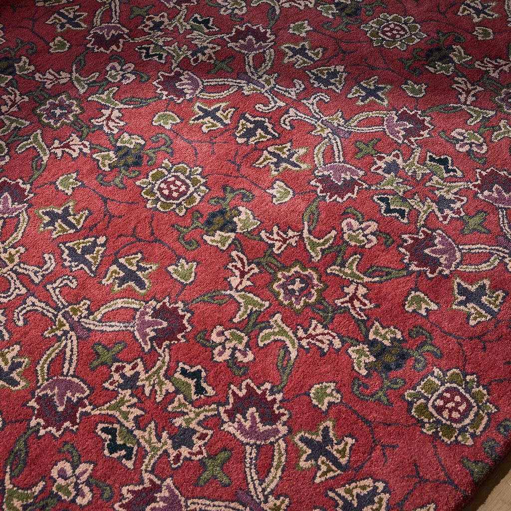 MORHUN Persian Scroll Plum 130603 140x200