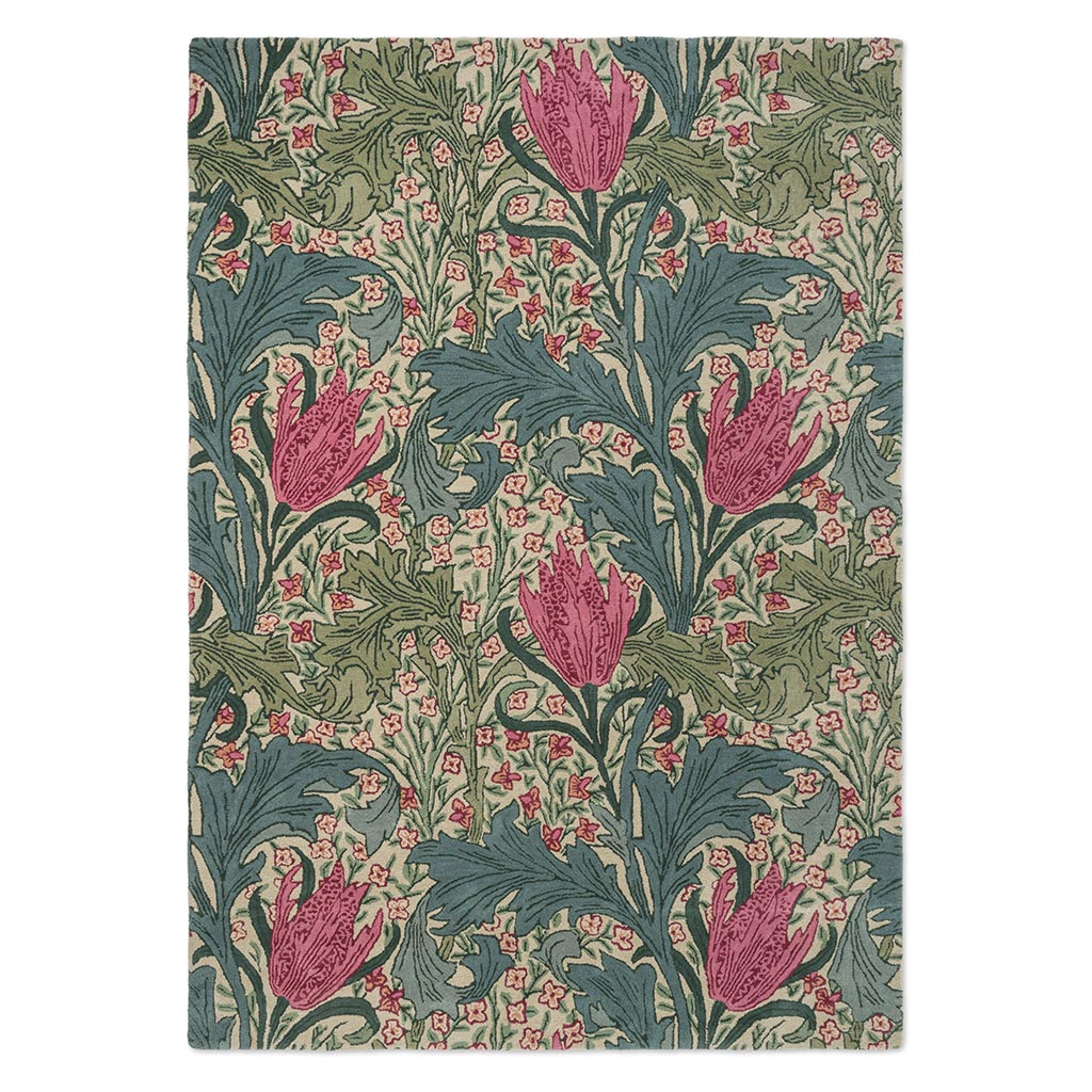 MORHUN Lent Lily Plum/Bayleaf 130901 140x200