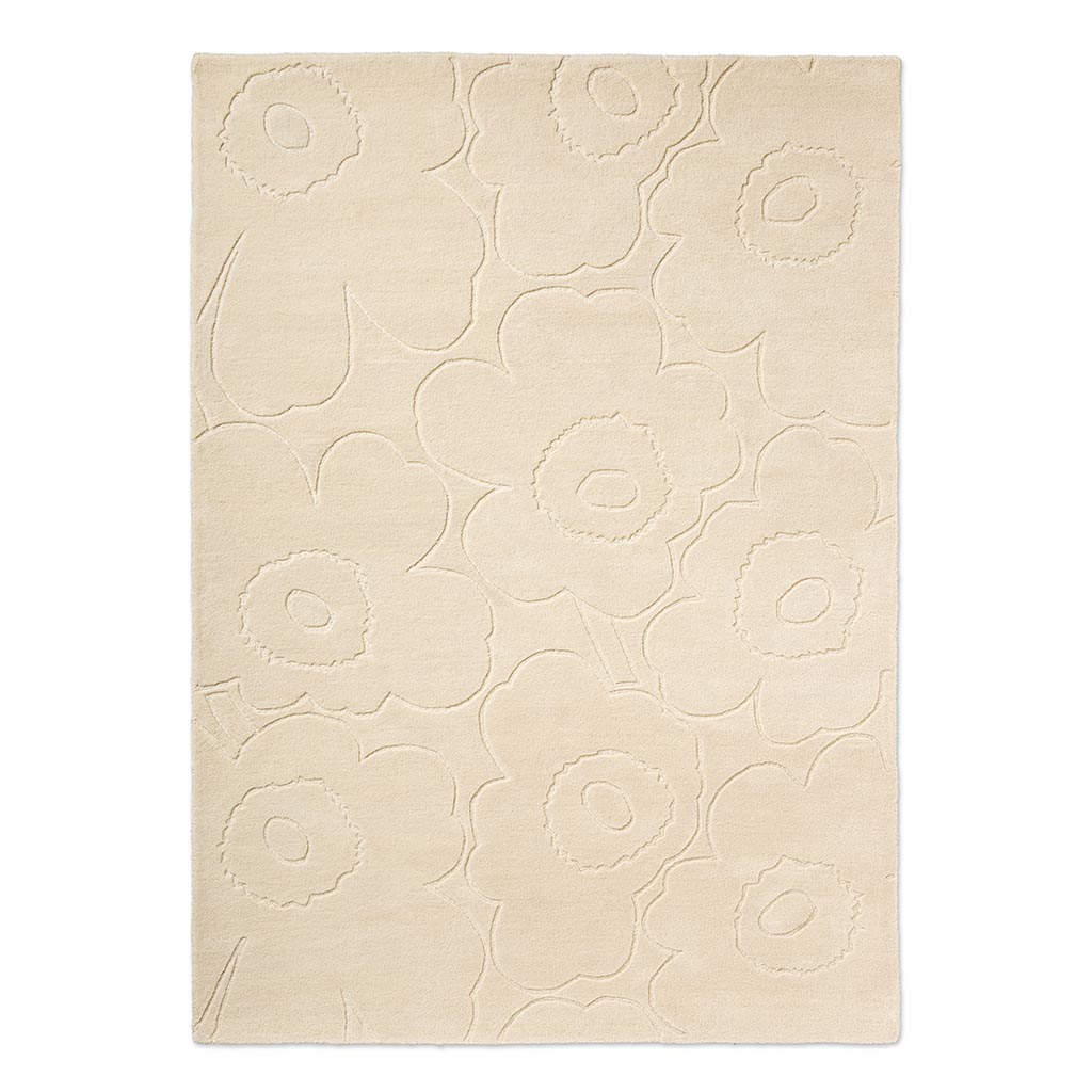 MAR Piirto Unikko Natural White 133701 140x200