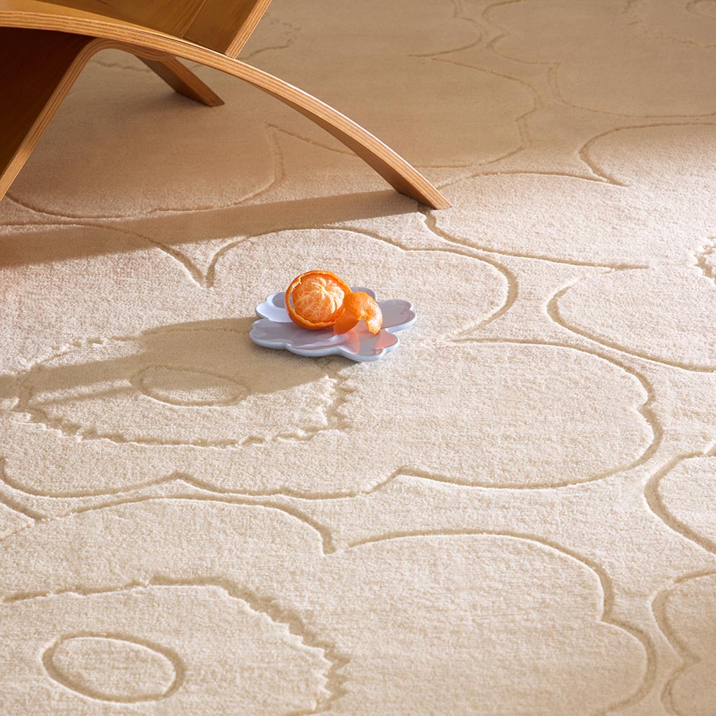 MAR Piirto Unikko Natural White 133701 140x200