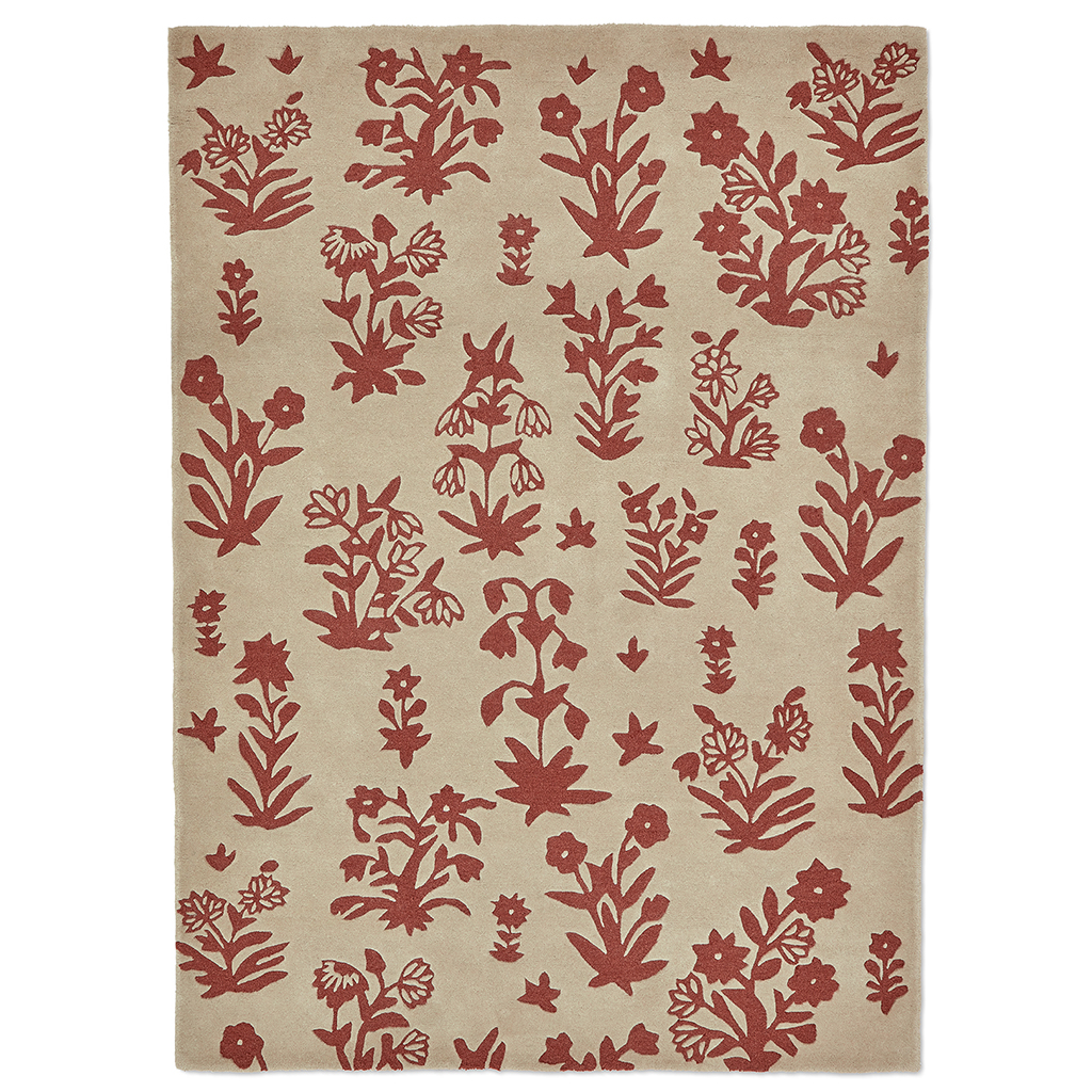 SAN Woodland Glade Linen/Russet Br. 146801 200x280