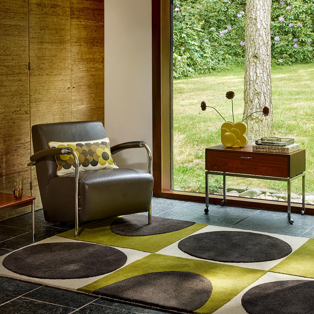 OR Spot Square Walnut/Lichen 157907 160x230