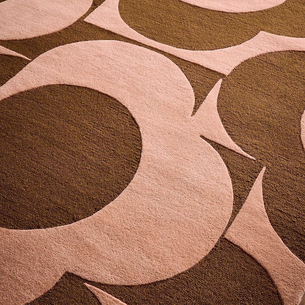 OR Prism Flower Pink/Terracotta 158002 120x180