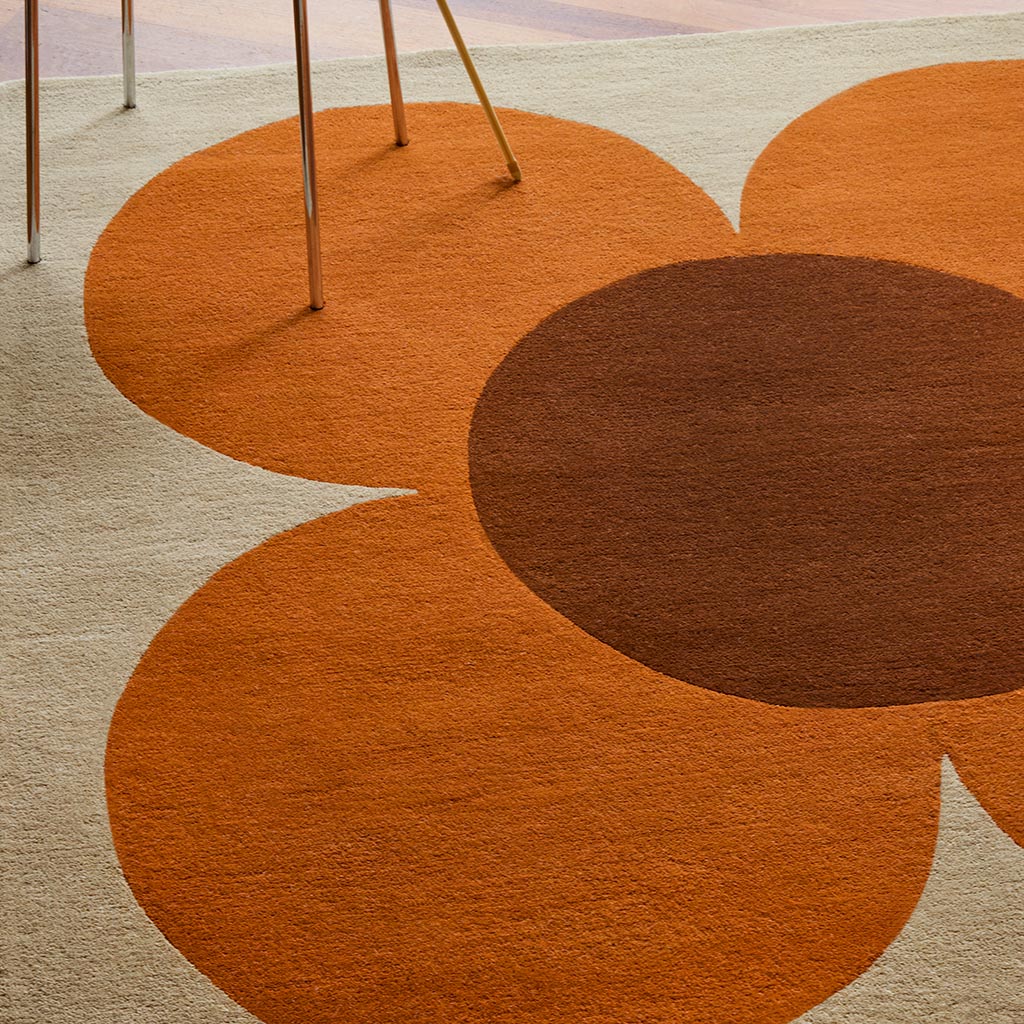 OR Flower Placement Pumpkin/Ecru 158203 160x230