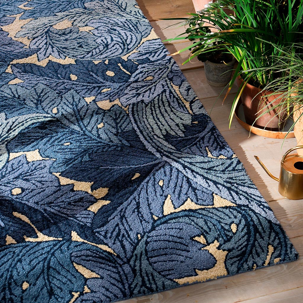 MOR Acanthus Indigo Outdoor 427318 140x200