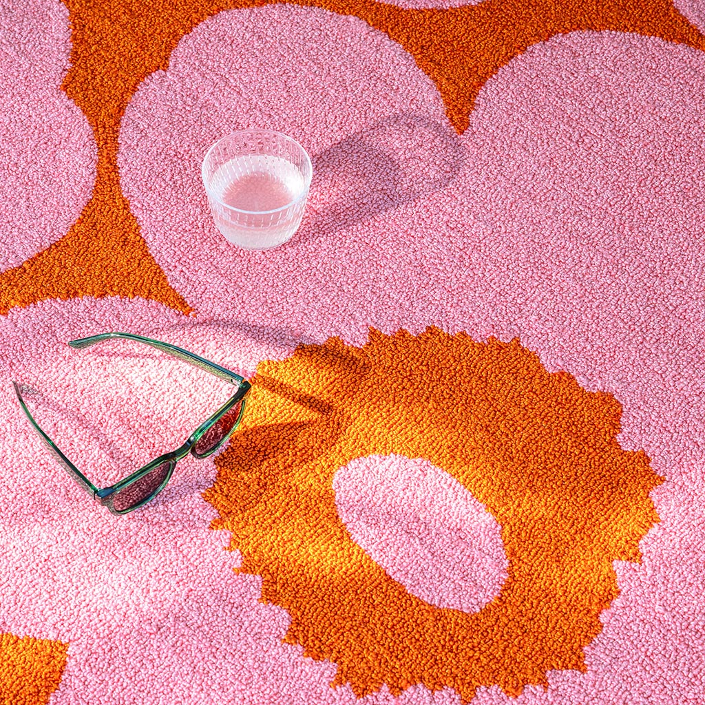 MAR Unikko Pink-Orange outdoor 434302 200x280