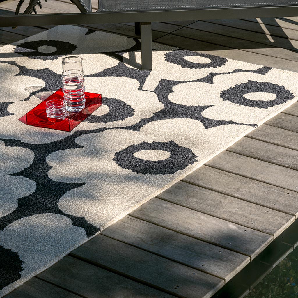 MAR Unikko Charcoal/White outdoor 434305 160x230