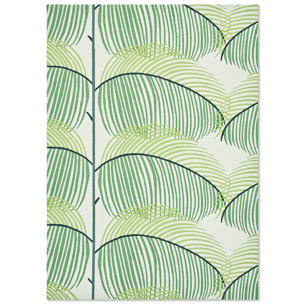 SAN Manila Leaf Bot. Green outdoor 446107 140x200