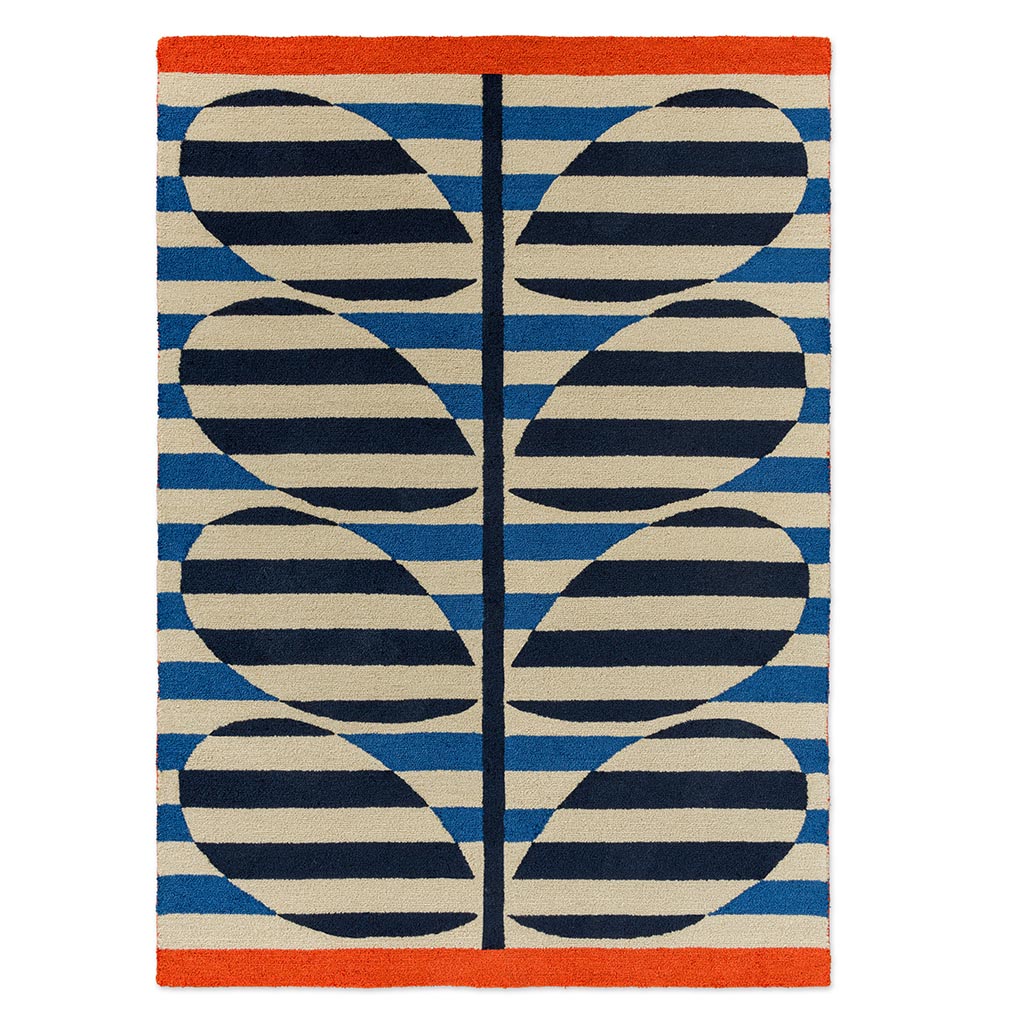 OR Stripy Stem Azure outdoor 464308 140x200