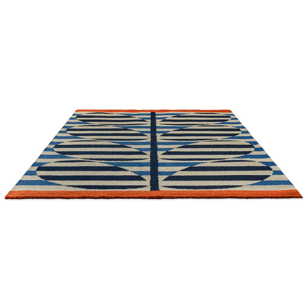 OR Stripy Stem Azure outdoor 464308 140x200