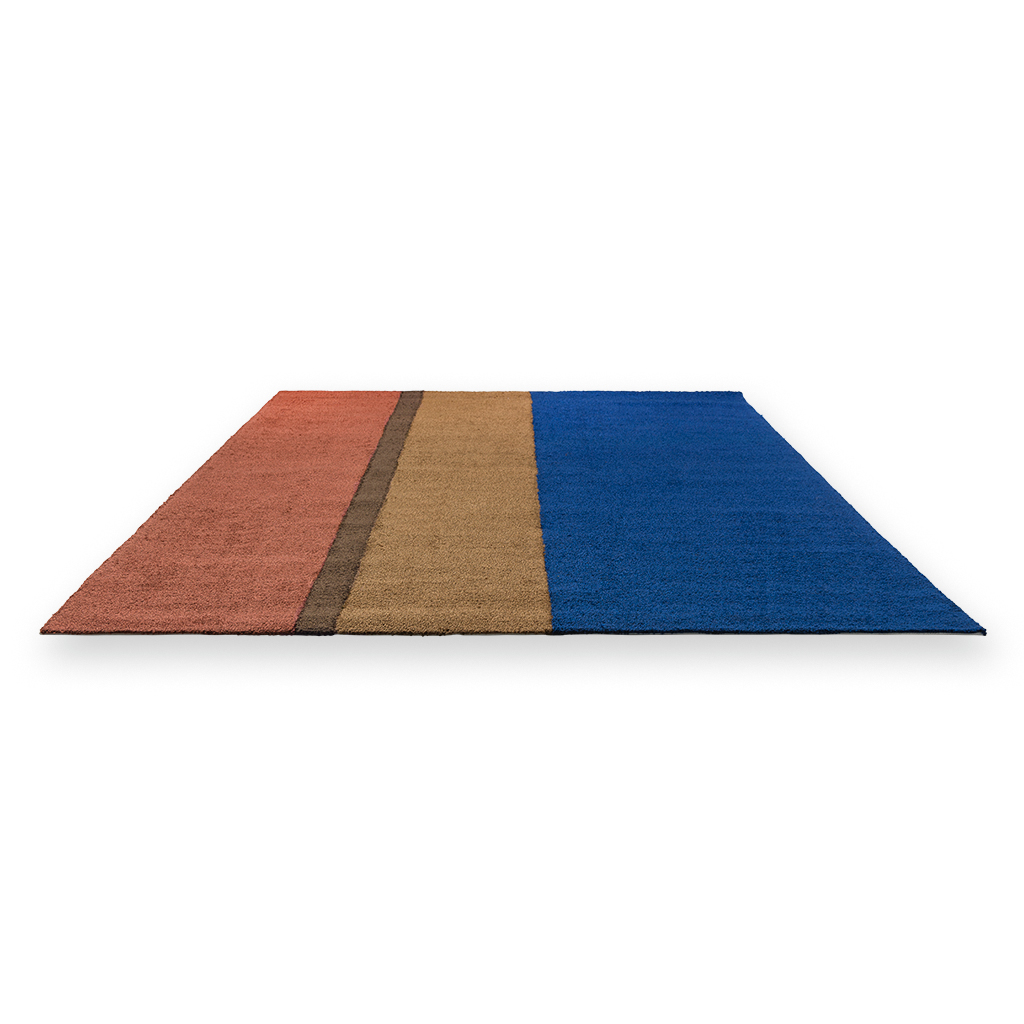 Habitat Festival Stripe Blu outdoor 496518 140x200