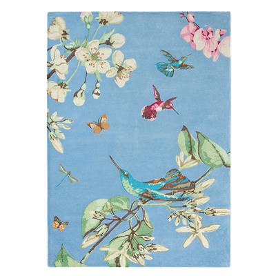 WW Hummingbird Blue 37808 120x180