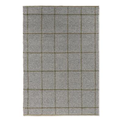 Craft Matter Check Slate/Olive 049104 140x200