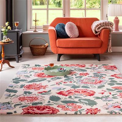 LA Wendling Floral Poppy Red 083100 250x350