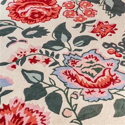 LA Wendling Floral Poppy Red 083100 250x350