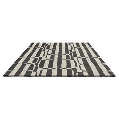 SCI Lohko Stripe Charcoal 123105 120x180