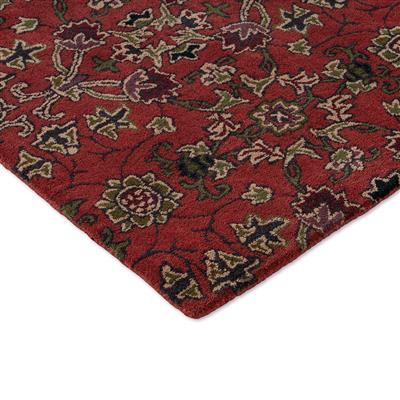 MORHUN Persian Scroll Plum 130603 250x350