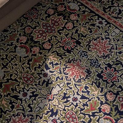 MORHUN Wilton Weave Indigo 130808 200x280
