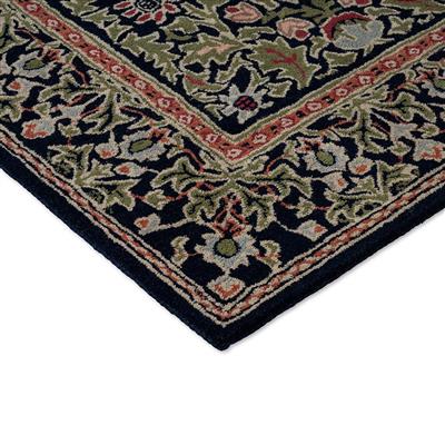 MORHUN Wilton Weave Indigo 130808 200x280