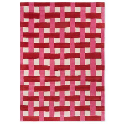 HARSR Basket Weave Coral/Rose 144102 140x200