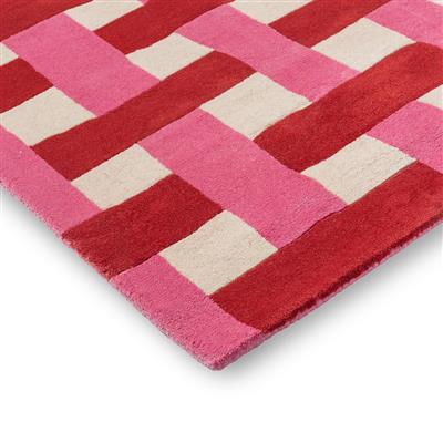 HARSR Basket Weave Coral/Rose 144102 140x200