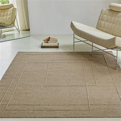 Senso Planes Fur Brown 199005 140x200