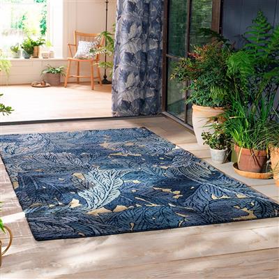 MOR Acanthus Indigo Outdoor 427318 140x200