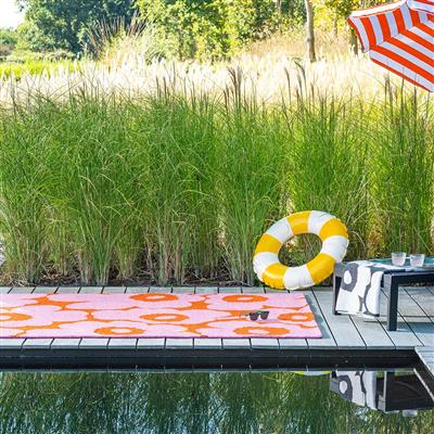 MAR Unikko Pink-Orange outdoor 434302 160x230