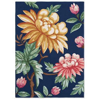 WW Midnight Garden Navy outdoor 438805 160x230