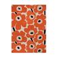 MAR Unikko Orange Red 132403 140x200